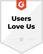 G2 Award Badge for User Love in Auto Repair Shop Software