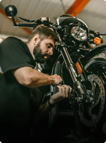 Motorcycle repair shop software